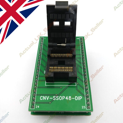   SMT SMD Prüfbuchse, SSOP28-SSOP48 auf DIP Adapter, Konverter, Breakout