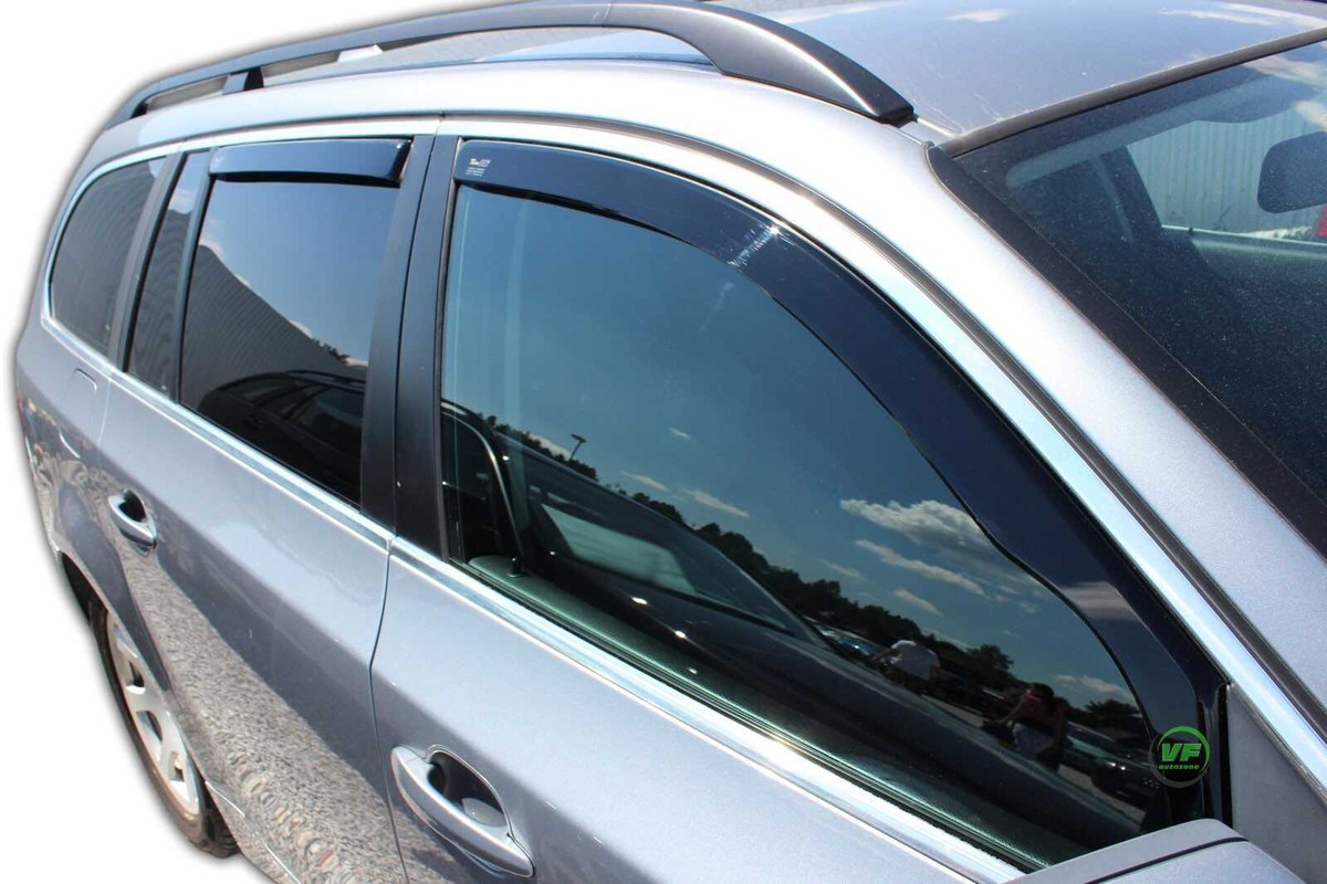 Wind deflectors for BMW 5 E61 2003 - 2010 ESTATE 2.pc HEKO 11144-T REAR DOORS | UK
