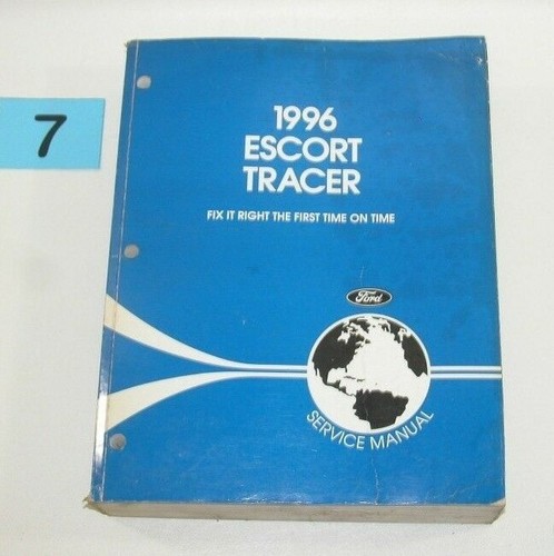 1996 Ford Escort Mercury Tracer Factory Service Manual - Bild 1 von 3