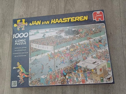 NEU/VERSIEGELT JAN VAN HAASTEREN JUMBO 1000-TEILIGES PUZZLE ELEVEN CITY ICETOUR