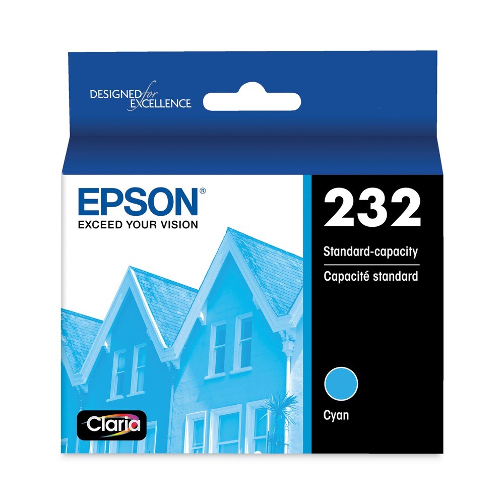 T232220S (T232) Claria Ink, 165 Page-Yield, Cyan T232220S (T232) Claria Ink, 165 Page-Yield, Cyan