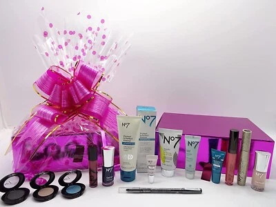 No7 Glam Beauty Bundle Gift Set For Her Skincare & Make Up Hamper