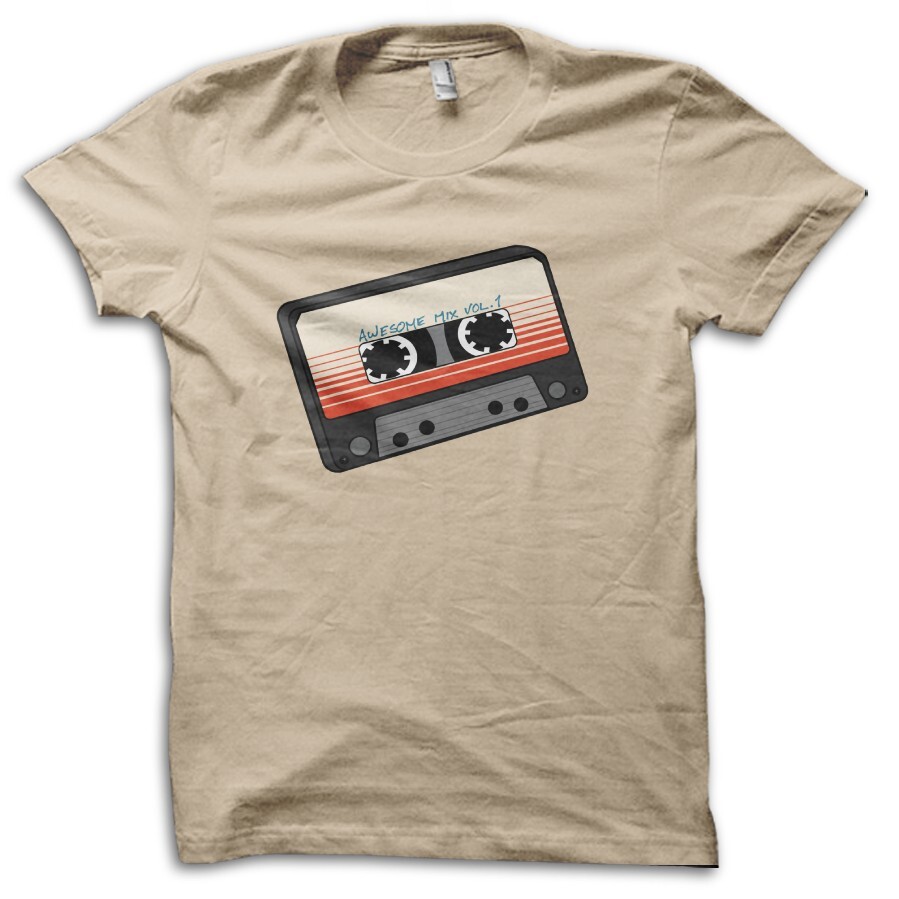 Camiseta Galaxy Guardians Mix Volumen 1 Starlord Superhéroe Película Parodia M5806