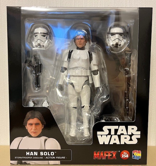 MAFEX No.258 HAN SOLO STORMTROOPER DISGUISE Figure Medicom