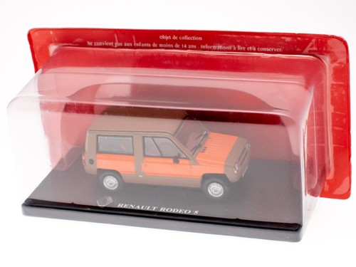 RENAULT RODEO 5 - 1/43 IXO Hachette 4L R4 Voiture Miniature 4L064 - Foto 3 di 3