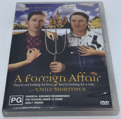 A Foreign Affair - DVD, 2002 - REGION 4 - R4 - WARRANTY AUS STOCK