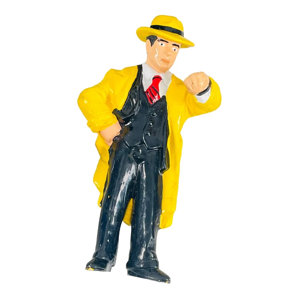 Lote de 6 figuras de acción sueltas Dick Tracy Disney Playmates Flattop Pruneface años 90 Foto 4 de 4