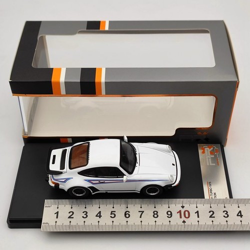 Premium X 1:43 Porsche 911 Turbo 1975 weiß Martini Dekoration PRD109 Diecast - Bild 7 von 7