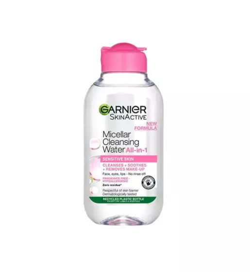 Garnier Skin Active Micellar Cleansing Water 100ml Makeup Remover Sensitive  Skin