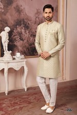 Mens Wedding Party Wear Designer Bollywood Wedding Wear Semi Indo Western India