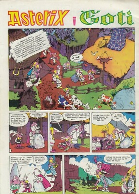 ASTERIX FRONT COVER COMIC PANORAMA NO. 250 YUGOSLAVIA | eBay