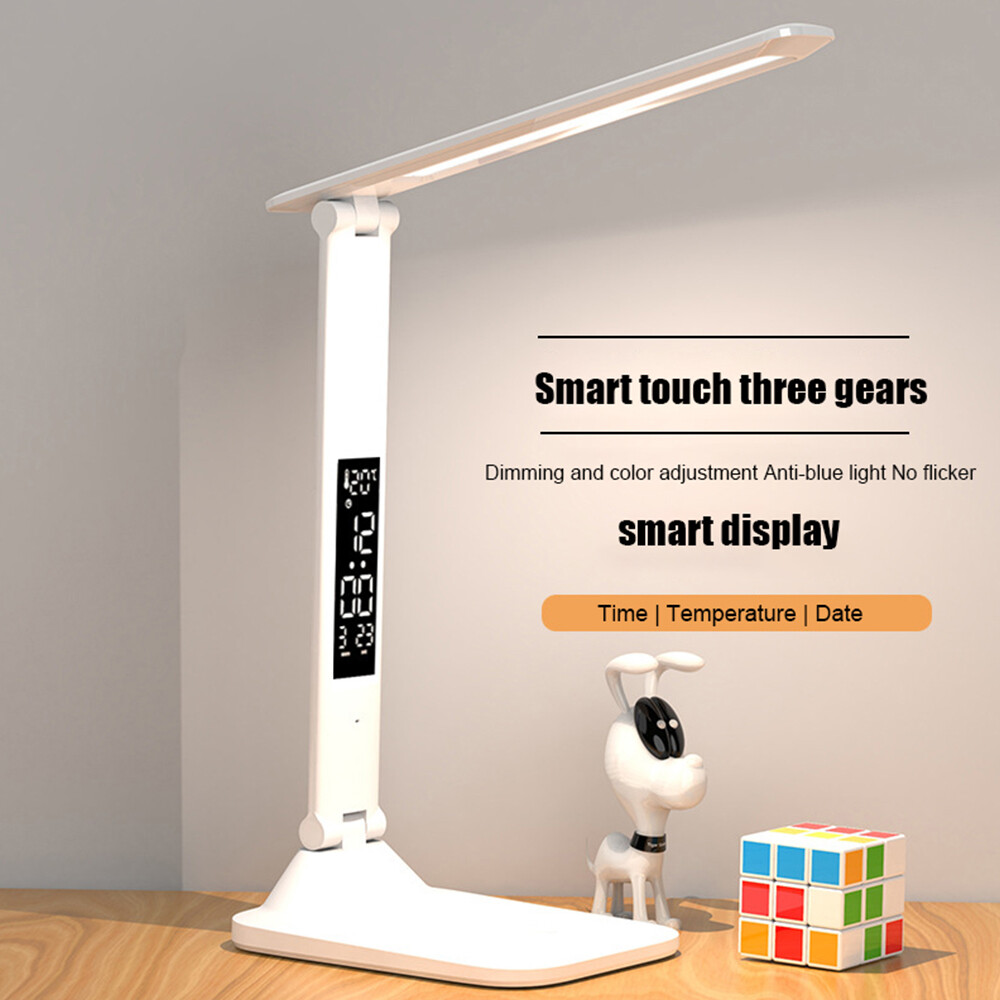 Touch LED Desk Lamp Bedside Study Reading Table Light USB Ports Dimmable AU