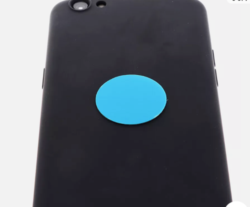 2x Metal Plates w/ Adhesive 30mm Round Sticks to Phone for Magnetic Phone Holder