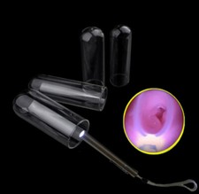 Glass Hollow Voyeuristic ExpansionButt Device Vagin lDilat r Colp scope Speculum