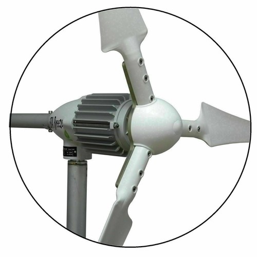 Generador Eólico 48 V/2000 W Black Edition AEROGENERADOR, ENERGÍA EÓLICA,iSTA-BREEZE® - Imagen 2 de 3