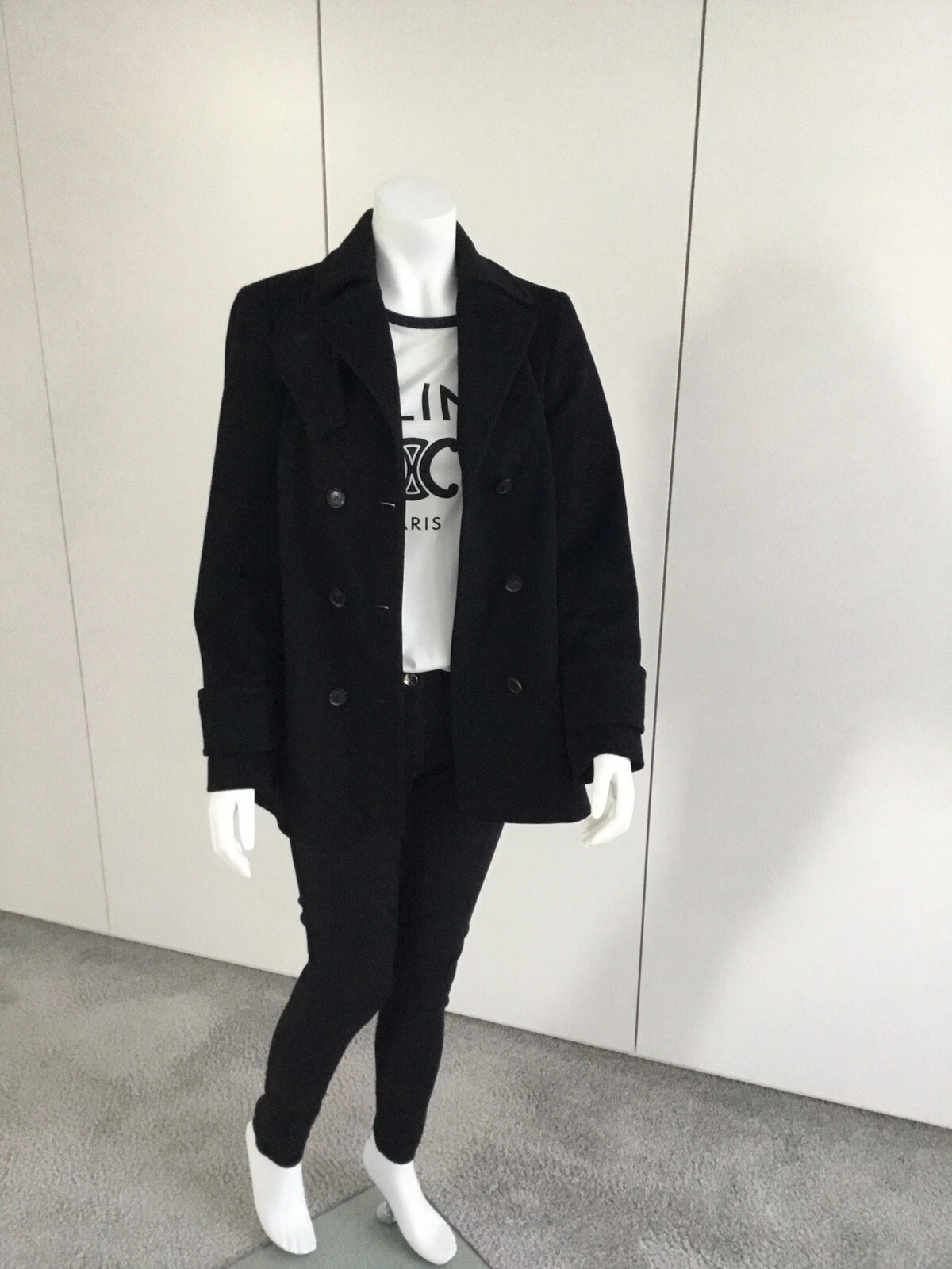 Original Gucci Cabanjacke Gr. 36 schwarz