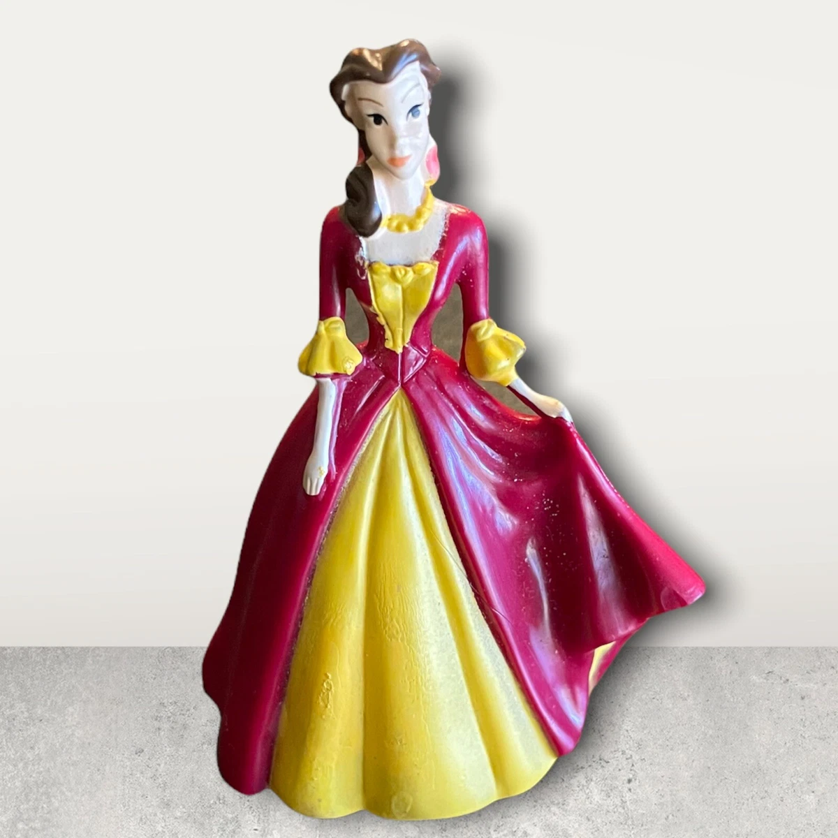 Belle's red shop dress