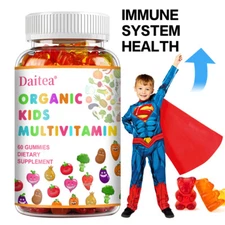Children's gummy vitamins to support immune and digestive health