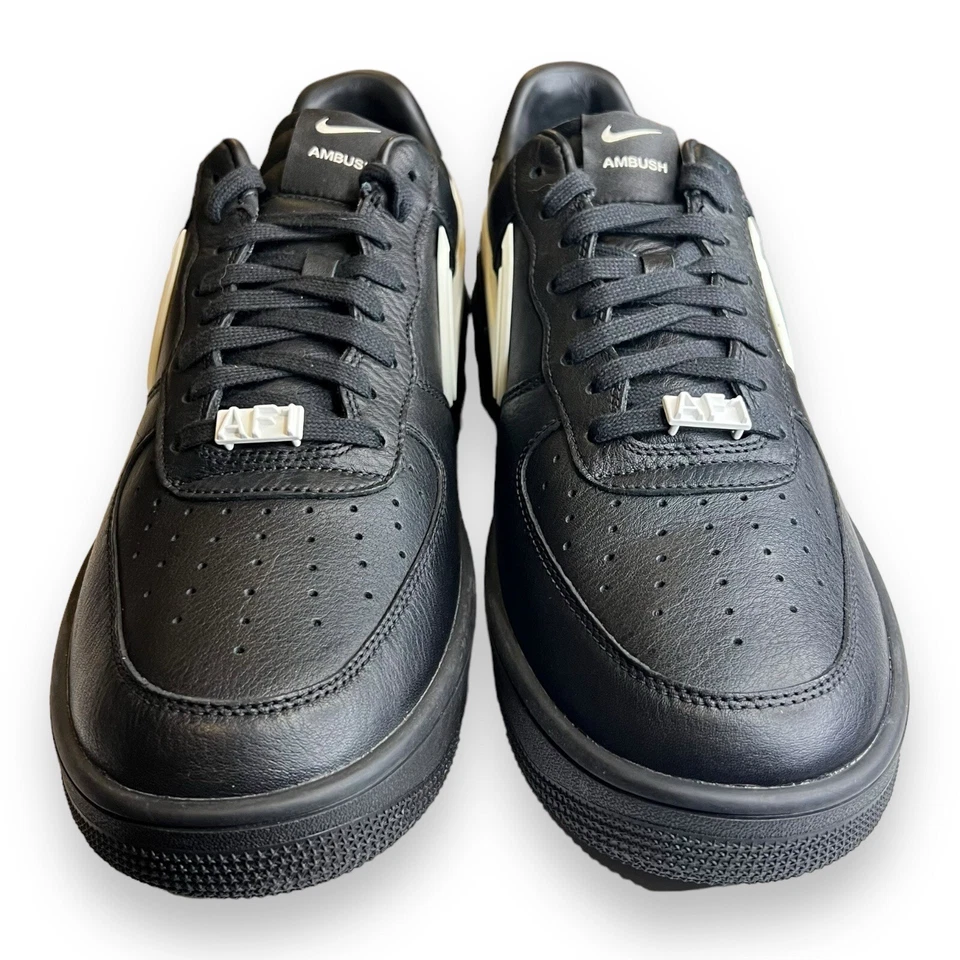 Nuevo Nike Air Force 1 Low AMBUSH Negro Talla 14 Hombres DV3464-001 Foto 3 de 4
