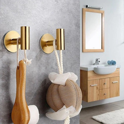 3 PCS Strong Self Adhesive Hooks Stick on Wall Door Kitchen/Bathroom - Picture 10 of 10