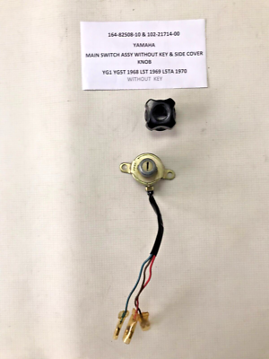 Interrupteur D'Allumage Principal Yamaha D'Origine - Pour YL2, YL2C, L5T, L5TA 1969-1970 - NOS