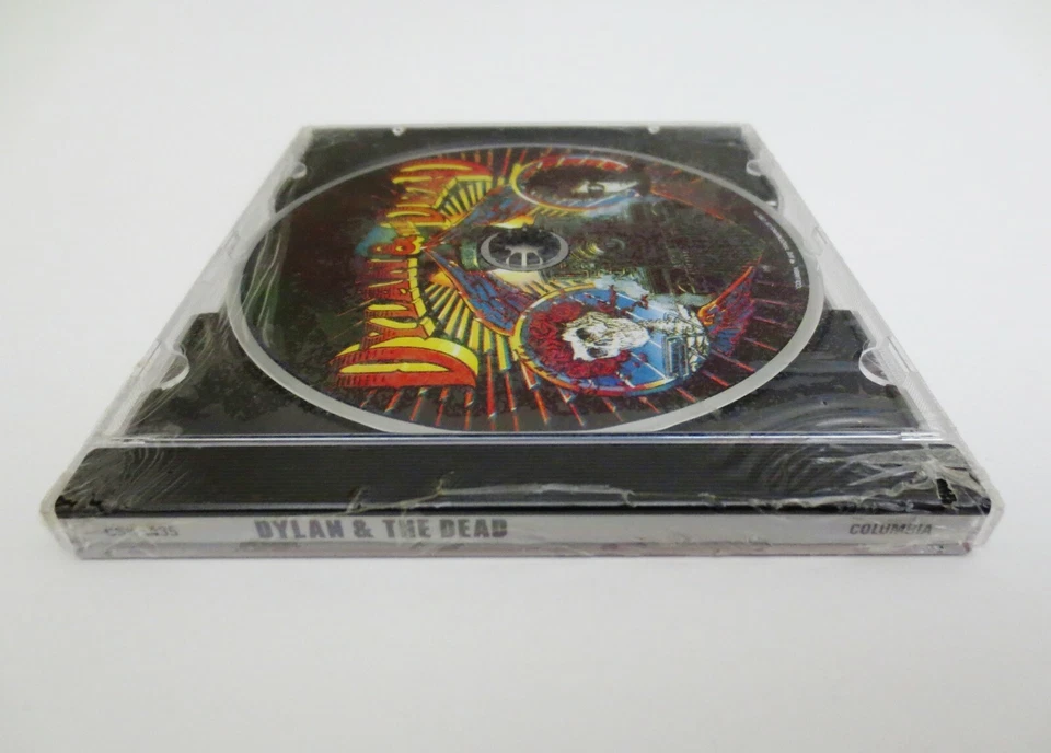 Grateful Dead Bob Dylan Dylan & The Dead 1987 Griffin Art Picture Disc CD 1989 Foto 4 de 4