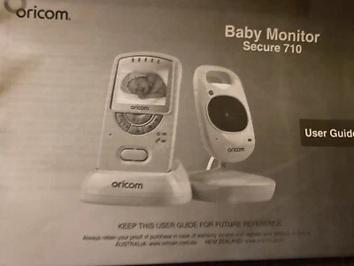 oricom baby monitor 2 cameras