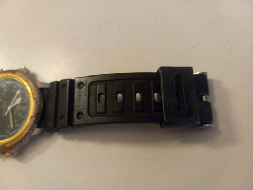 Vintage Oscar de la Renta Uhr Herren mit Kompass Teilen/Reparatur - Bild 6 von 9