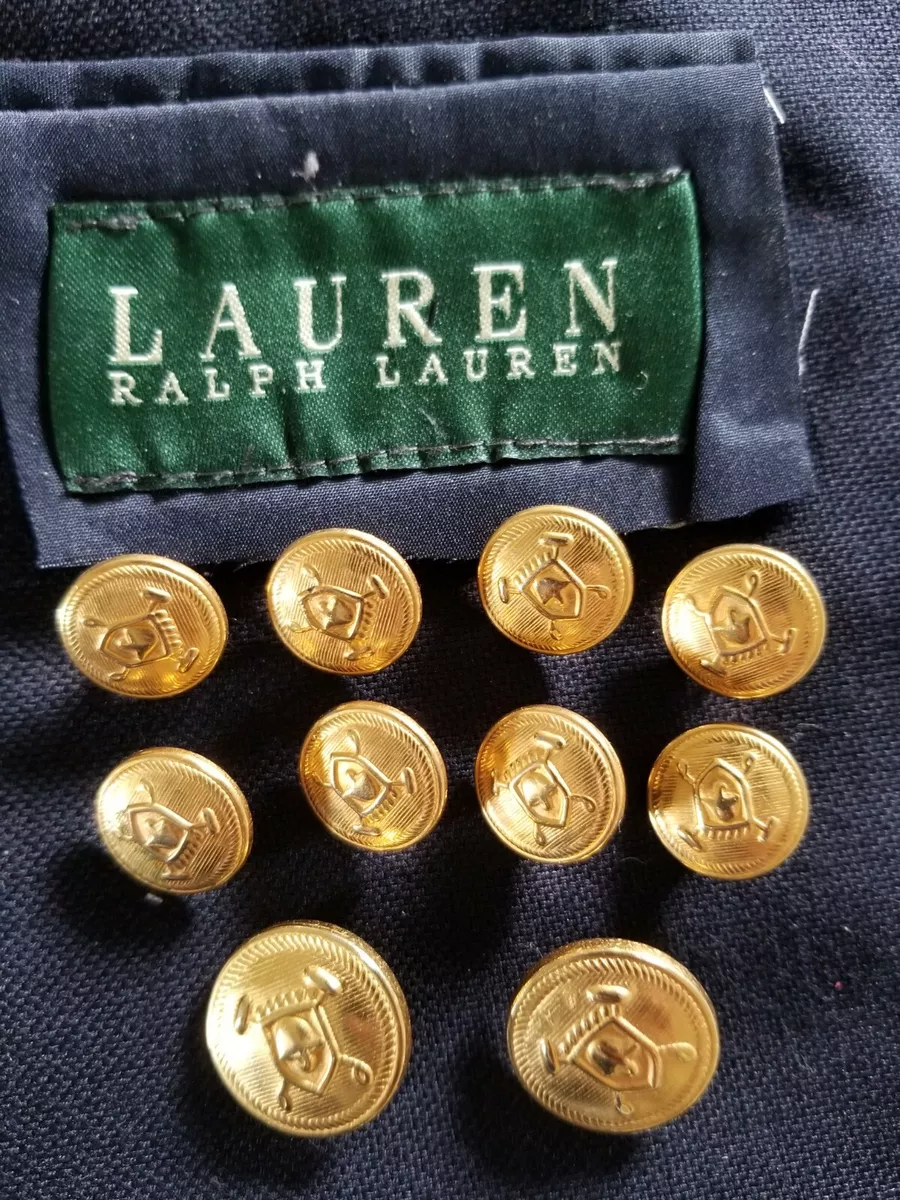 Polo ralph deals lauren buttons