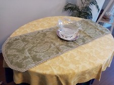 Runner Striscia Broccato Vintage cm 134 X 42