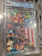 Justice League of America #1 CGC 9.4 Rare Retailer Incentive Variant 2006 Benes