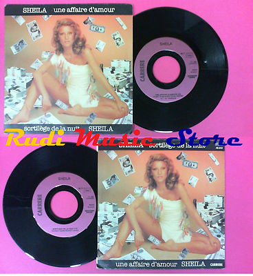 LP 45 7'' SHEILA B. DEVOTION Une affaire d'amoir Sortilege de nuit no cd mc dvd
