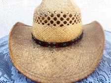 Western Decor Cowboy/Cowgirl Beaded Red/Blue/Black HAT BAND
