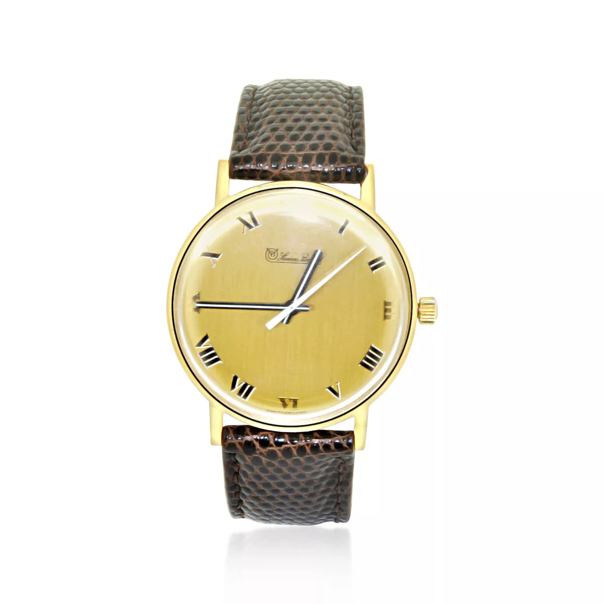 Lucien piccard 14k mens best sale watch