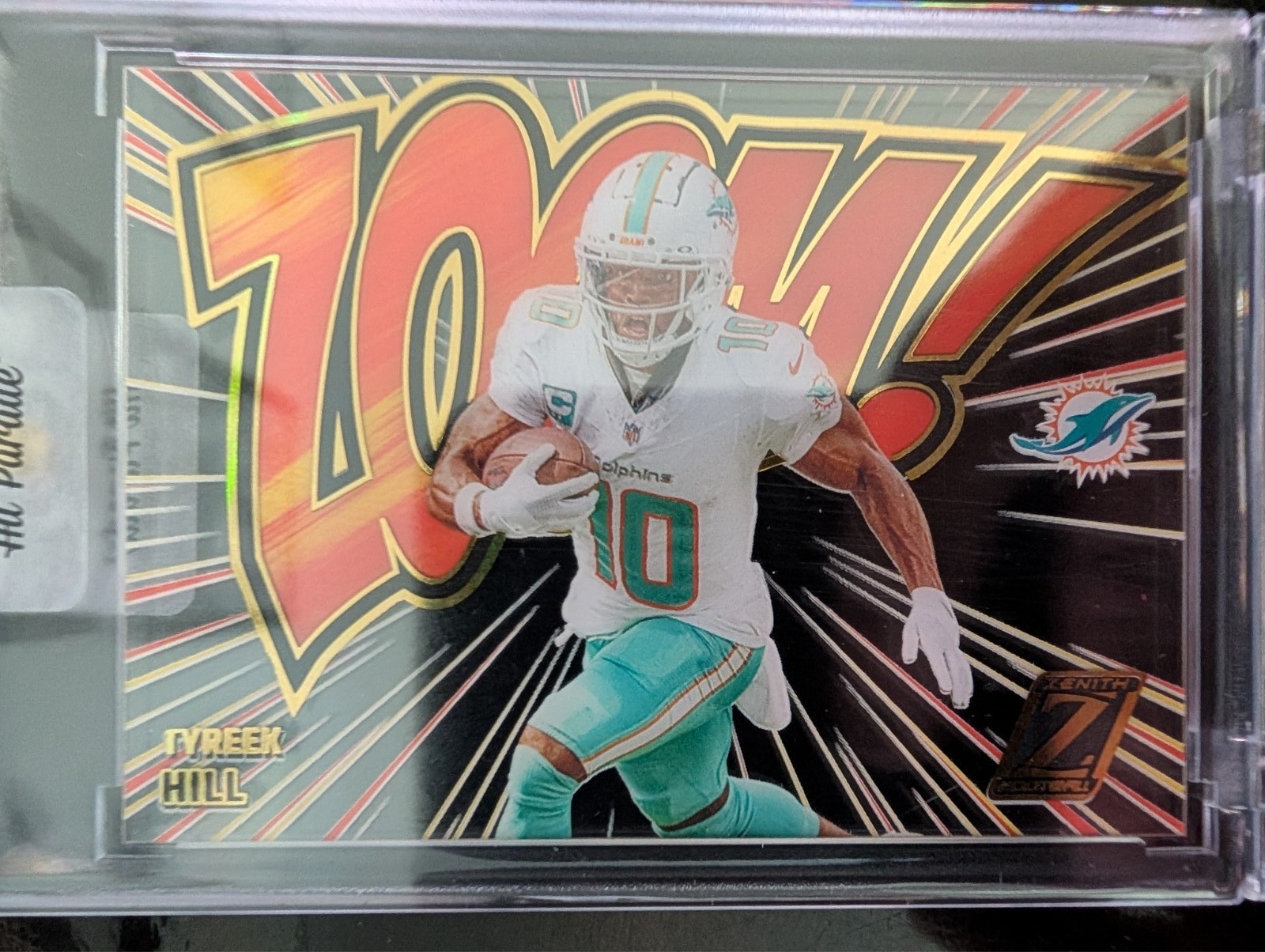 2023 Panini Zenith - Zoom! Tyreek Hill CASE HIT SSP #27 DOLPHINS