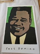 FATS DOMINO - The  Founder Of  Rock'n Roll Print. Michael SCHWAB-SPRINGHILL 