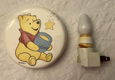 Disney Vintage 90s Winnie the Pooh night light (read desc.) Hunny