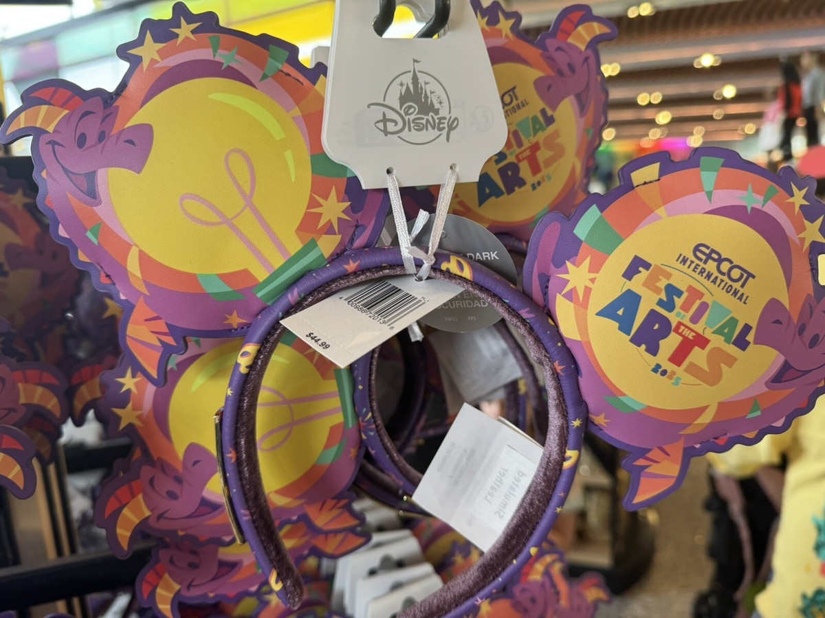 2025 Disney Parks EPCOT Festival Of The Arts Figment Minnie  display picture 3