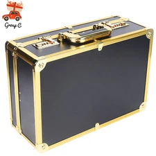 Tool Storage Large Barber Hair Stylist Suitcase Carrying Case Clippers Trimmers