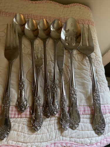 Rogers (Stanley Roberts), stainless-China, Love Joy pattern