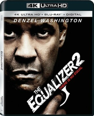 BLU-RAY The Equalizer 2 (4k Ultra HD, Blu-Ray, 2018) NEW 4k
