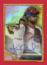 2021 Topps Gold Label Rafael Marchan RC Framed Autographs #FARMA Phillies