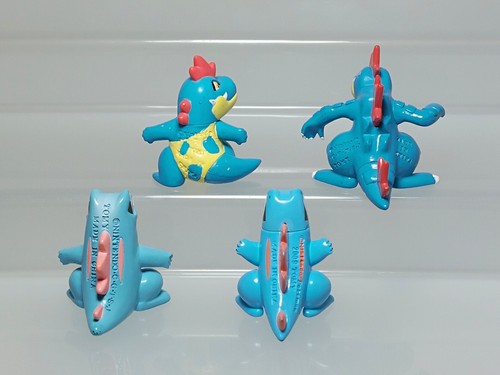 Figura Meganium Chikorita Typhlosion Feraligar Totodile Pokemon Tomy W09 1,3-2 pulgadas - Imagen 13 de 16