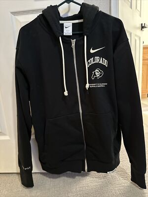 Mens Nike Colorado Basketball Full Zip Hoodie Size Large