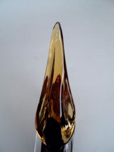 Vintage Murano Italian Sommerso Cased Art Glass Duck Seguso 14" tall !!!! - Picture 8 of 9