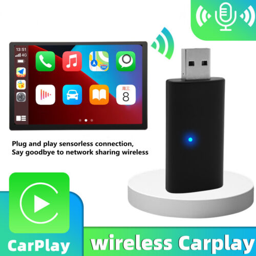 Kabelloser CarPlay Adapter für iPhone Apple Wireless Carplay Dongle, Plug Play 5 GHz - Bild 6 von 12