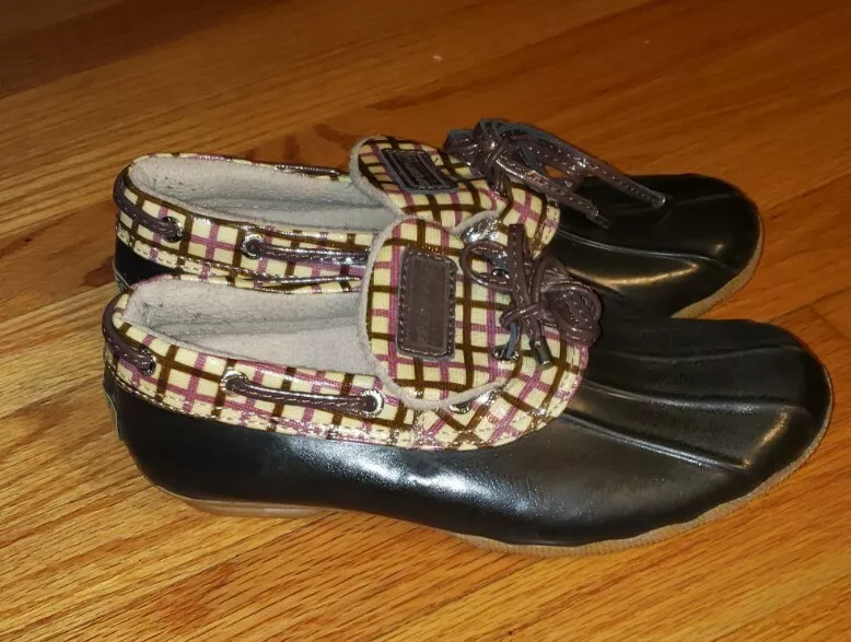 Sperry Low Cut Duck Boots Womans Size 6.5 eBay