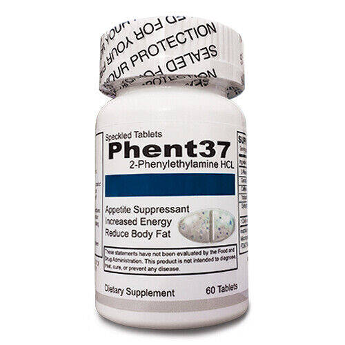 (1) Bottle Phent37 [60 Tablets] Fat Burner Appetite Suppressant - Picture 1 of 4