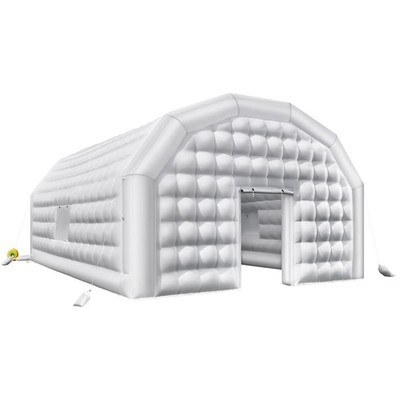 581sq ft Inflatable Nightclub Tent 1100W Blower White