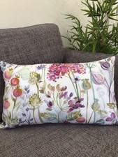 Voyage Maison Country Hedgerow Cusion Cover, 12?x 20?, Lotus/Cream